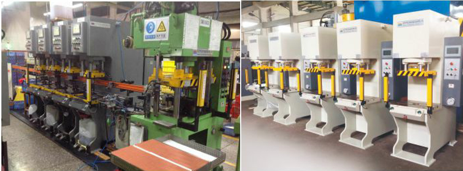 automatic production line C type hydraulic press Goodsjack