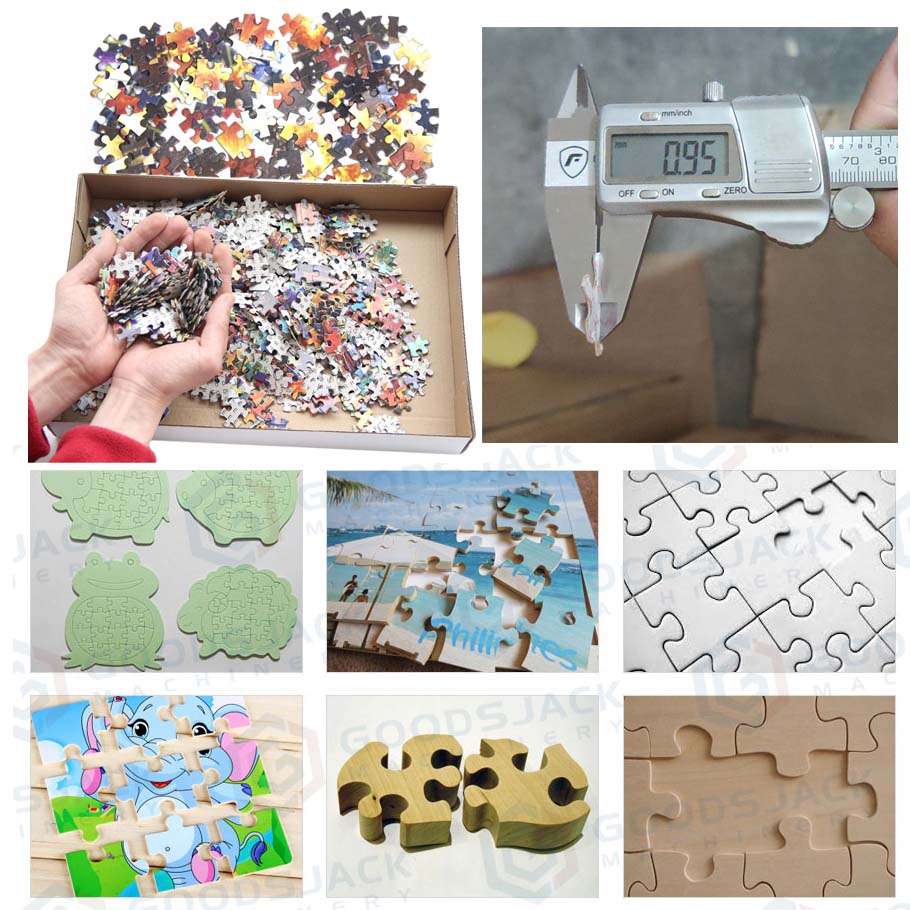Jigsaw Puzzle Die Cutting Machine Samples