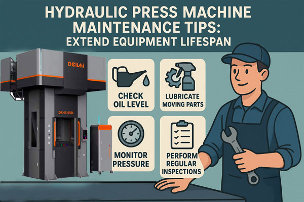 Hydraulic Press Machine Maintenance Tips: Extend Equipment Lifespan
