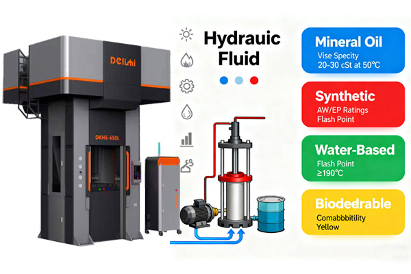 Hydraulic Fluids Work for Hydraulic Press Machines