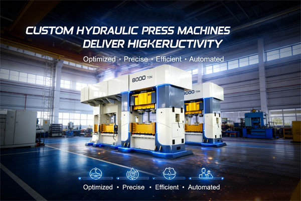 Custom Hydraulic Press Machines Deliver Higher Productivity