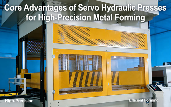 Core Advantages of Servo Hydraulic Presses for High-Precision Metal Forming