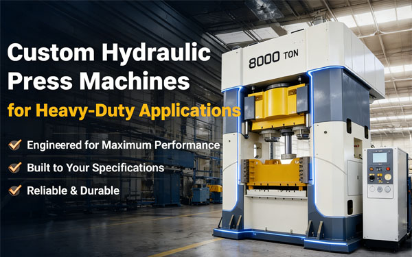 Custom Hydraulic Press Machines for Heavy-Duty Applications